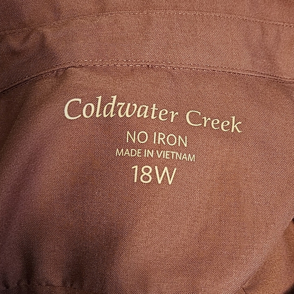 Coldwater Creek button down top - Picture 3 of 3